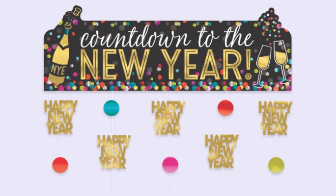 NYE Hanging Décor