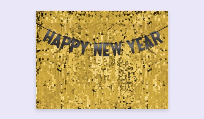 NYE Room Décor
