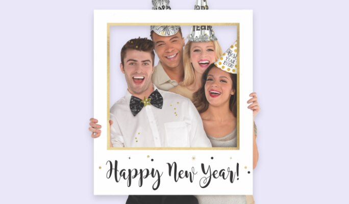  NYE Photo Booth Props