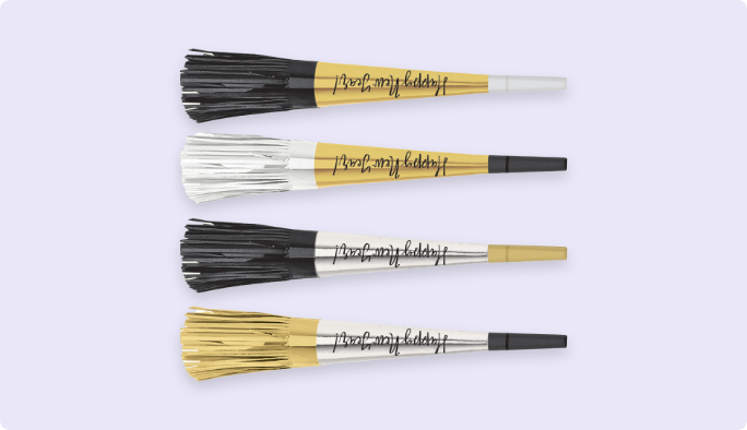 NYE Noisemakers & Accessories