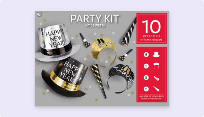 NYE Party Kits