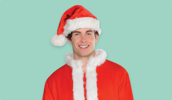 Chapeaux et accessoires du père Noël