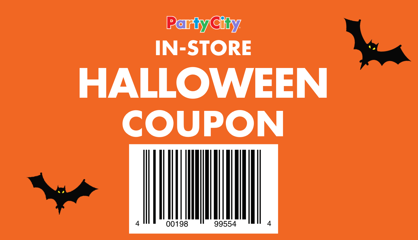 Halloween coupon