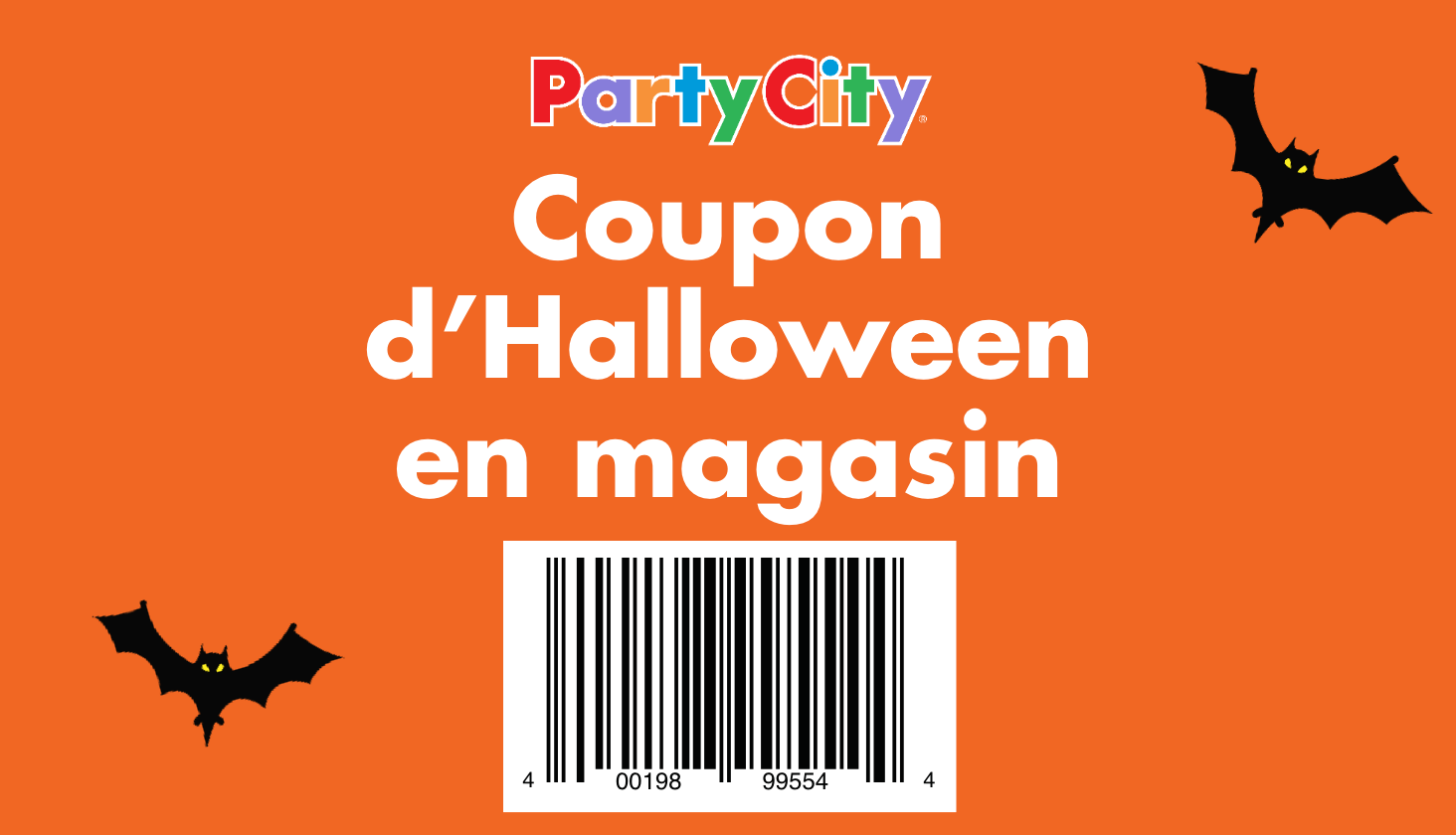 Halloween coupon