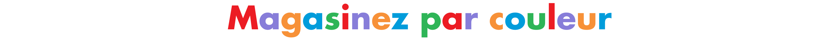 Une bannière multicolore dotée des mots « Catégories populaires » entourés de confettis.