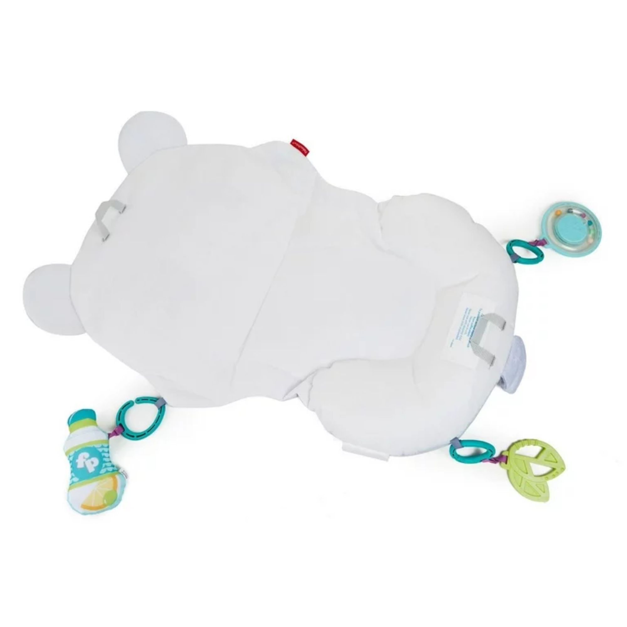 Fisher-Price All-In-One Panda Baby Tummy Time Mat, Ages 0+ Overhead_Flat