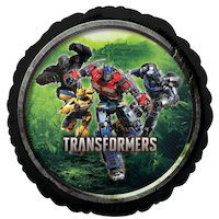 Ballon standard en aluminium Transformers, gonflage à l'hélium inclus, 18 po Front_Flat