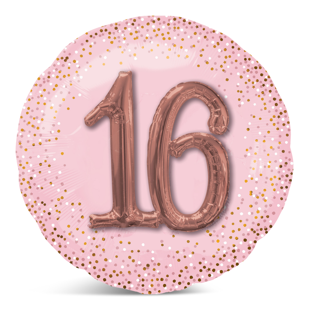 French Sweet 16 Foil Birthday Balloon Canadian Tire
