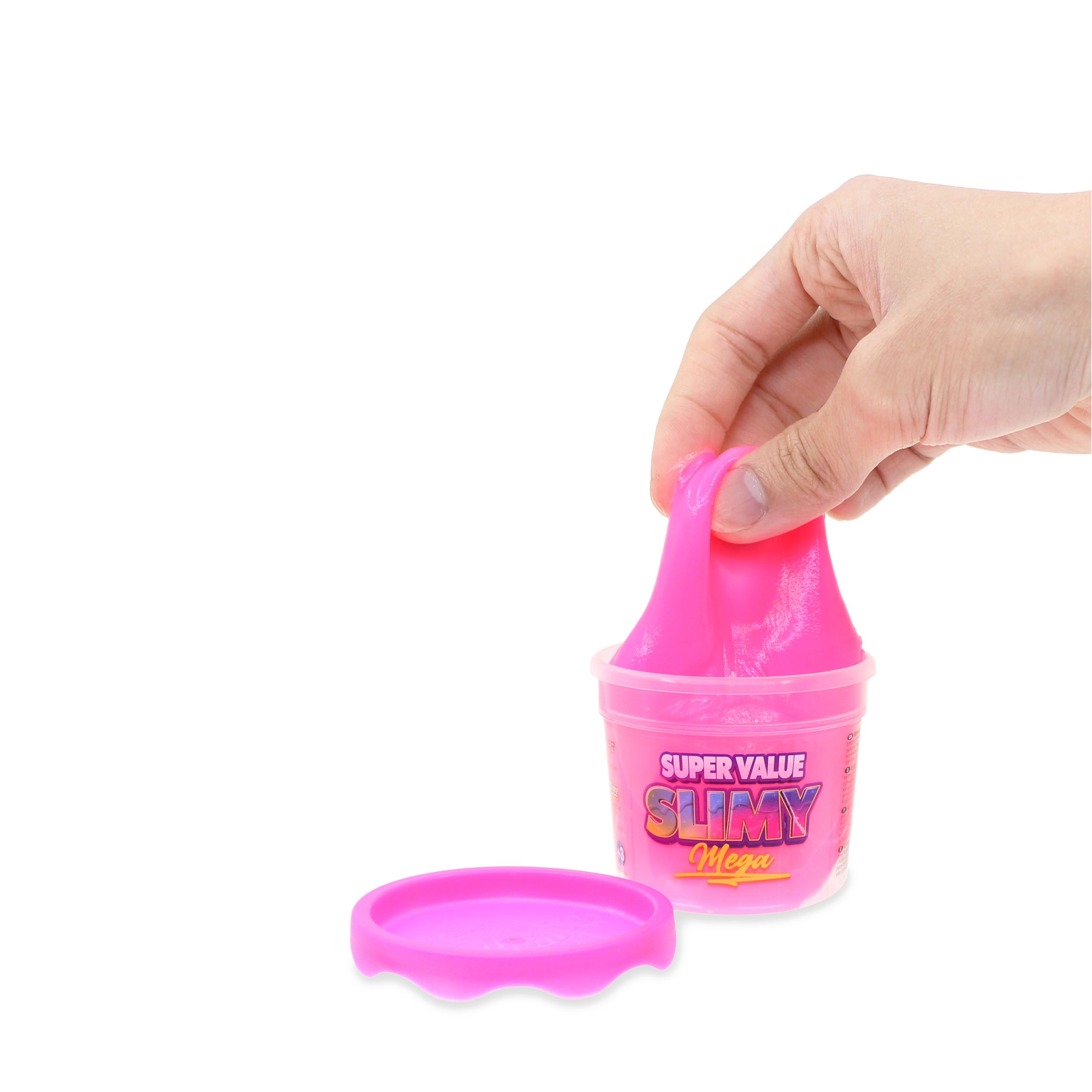 Super Value Slimy Slimes Single Can, Multi-Coloured, Ages 3+, for Arts & Crafts/Birthday Favour Front_Elevated