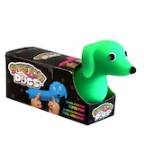 Stretchi Neon Stress Dog, Multi-Coloured, Ages 6+, for Birthday/Party Favour Front_Three_Fourths_Angled_Left