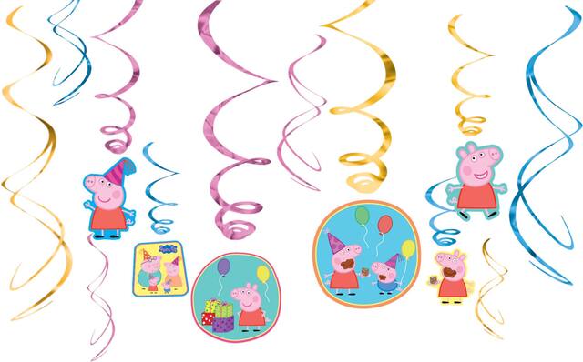 Peppa Pig Swirl Value Pack, 12-pc Front_Flat