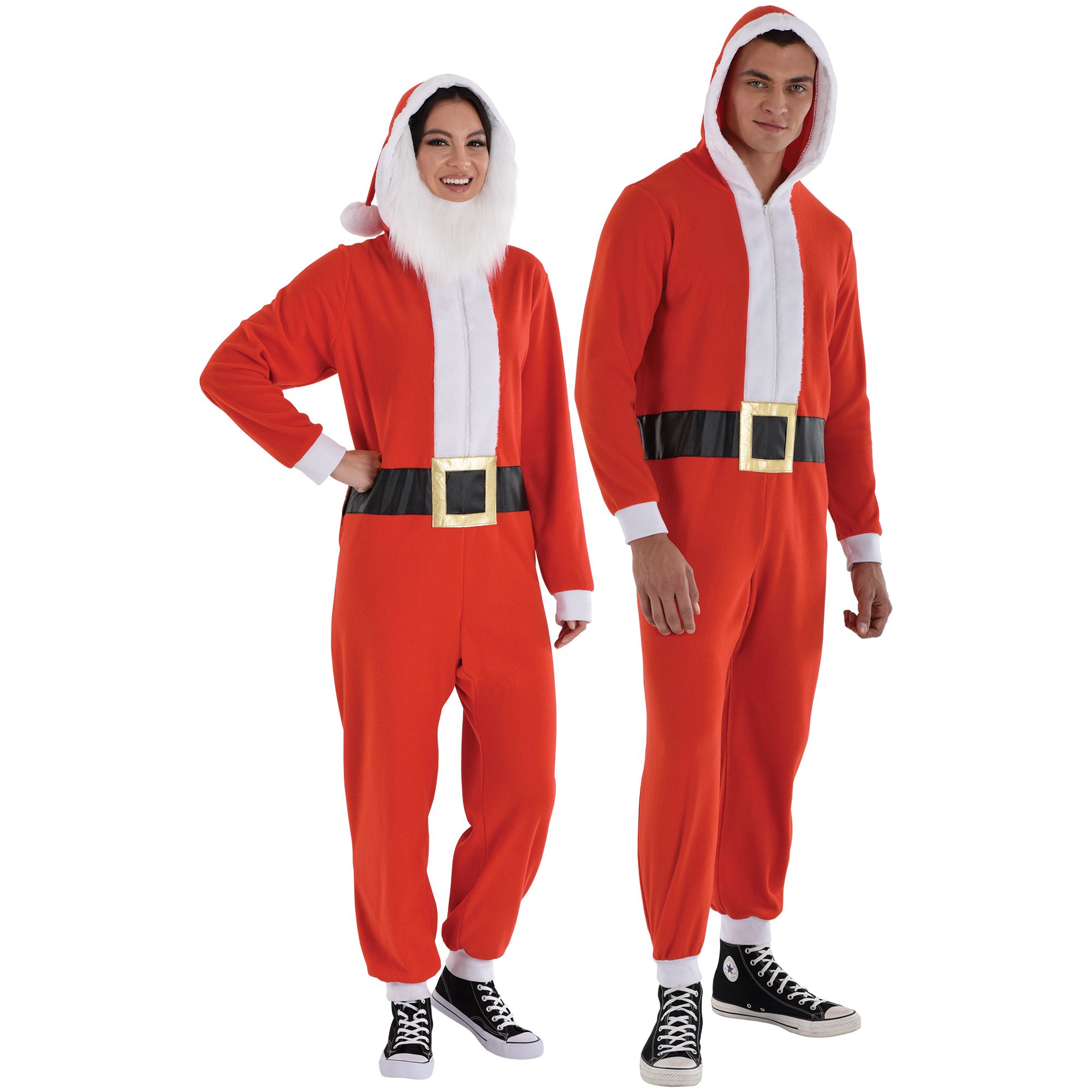 Zipster Santa One Piece Costume Party City