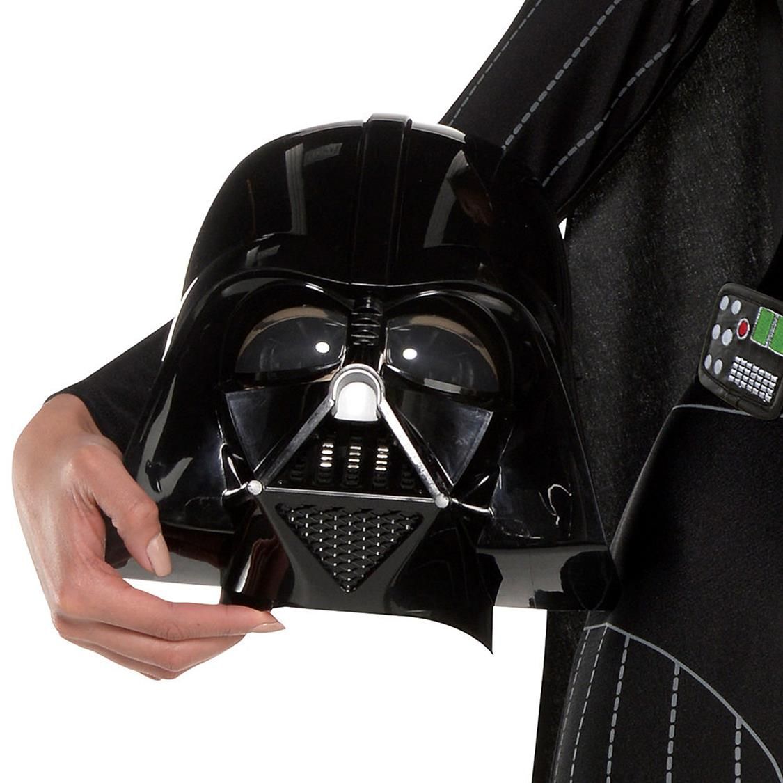 Women's Disney Star Wars Darth Vader Black Jumpsuit Halloween Costume, Assorted Sizes CloseUp