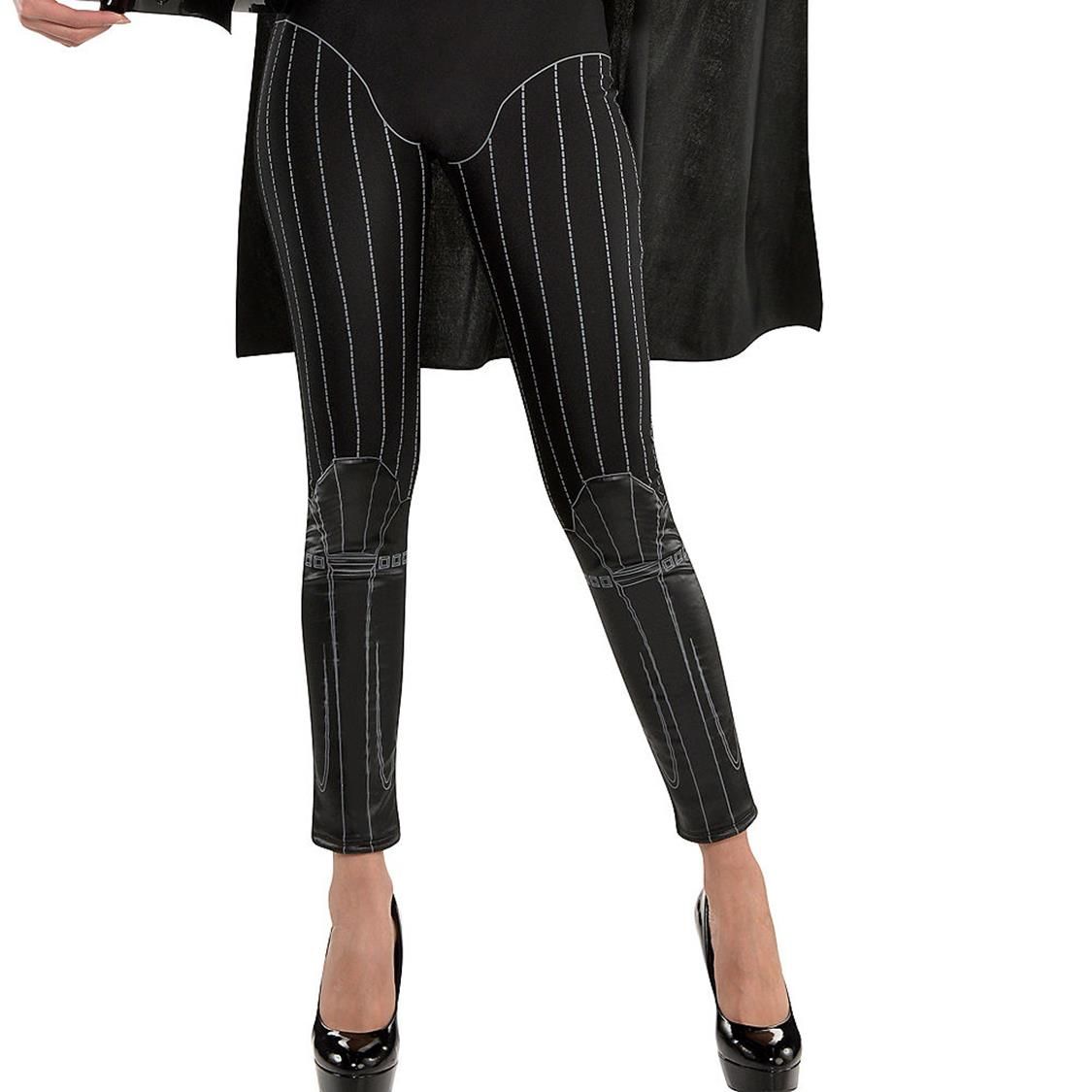 Women's Disney Star Wars Darth Vader Black Jumpsuit Halloween Costume, Assorted Sizes CloseUp