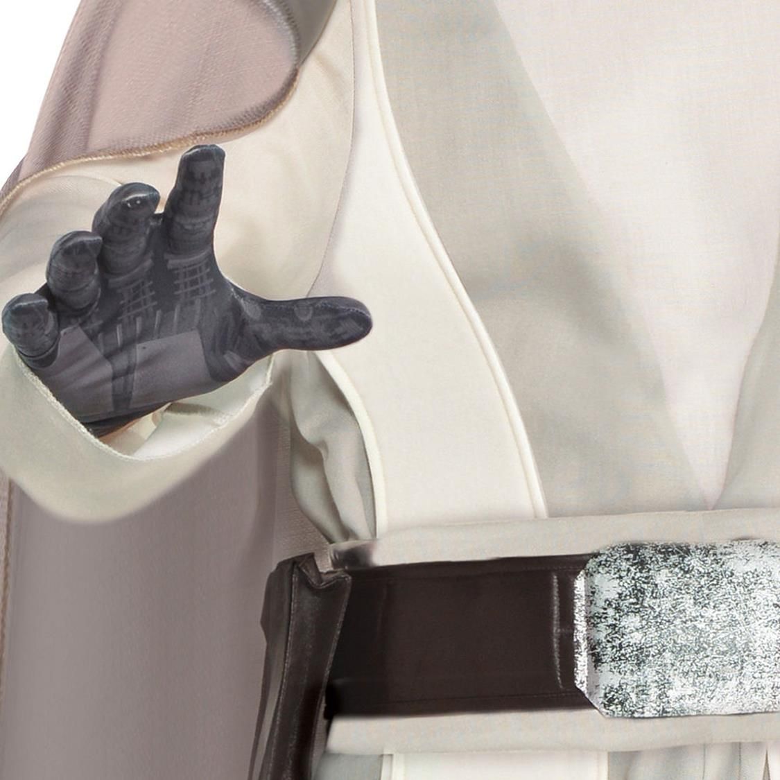 Men's Disney Star Wars Luke Skywalker Grey Outfit with Cape Halloween Costume, Assorted Sizes CloseUp