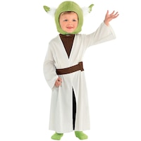 Baby Star Wars Yoda Costume Front_Flat
