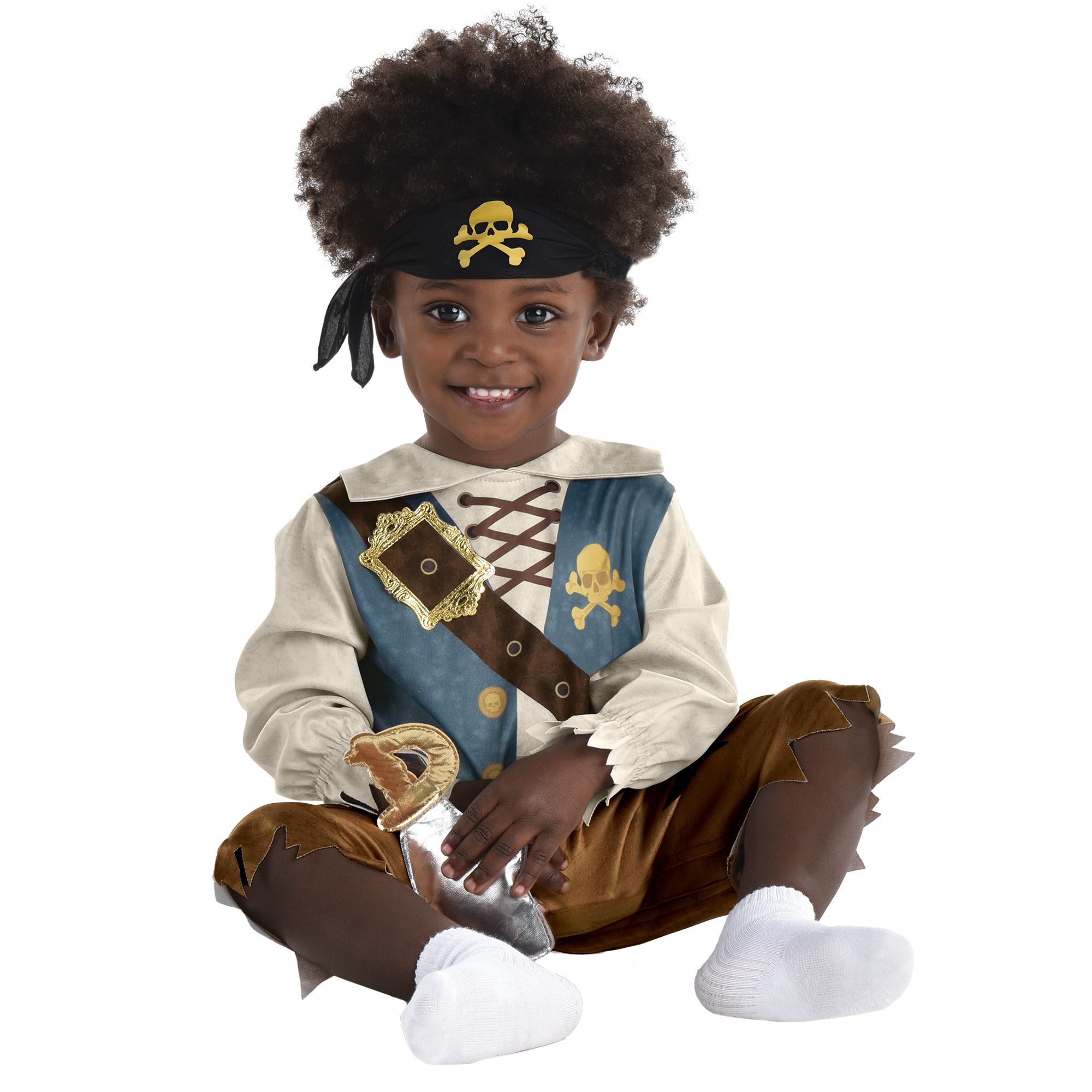 Miotlsy Cape de pirate enfant pour Costume d'Halloween Vêtement de carnaval  Combinaison avec bonnet Déguisements pour Enfants Jouet Ensemble de