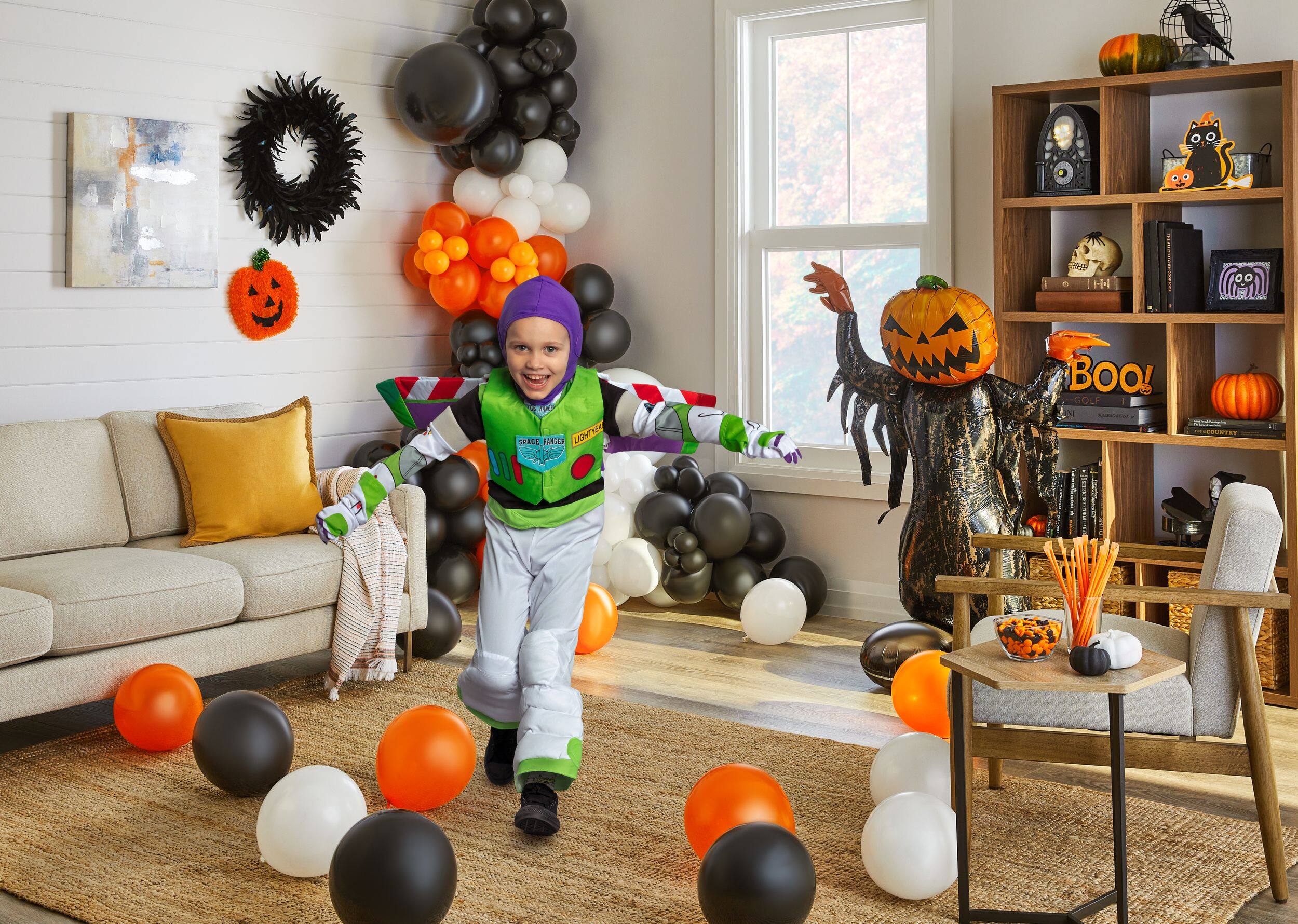 Costume d'Halloween classique Buzz Lightyear d'Histoire de jouets, tout-petit, taille 3 à 4T Front_Flat