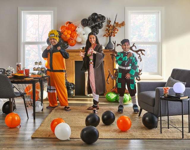 Kids' Demon Slayer Kimetsu no Yaiba Nezuko Kamado Pink Anime Dress