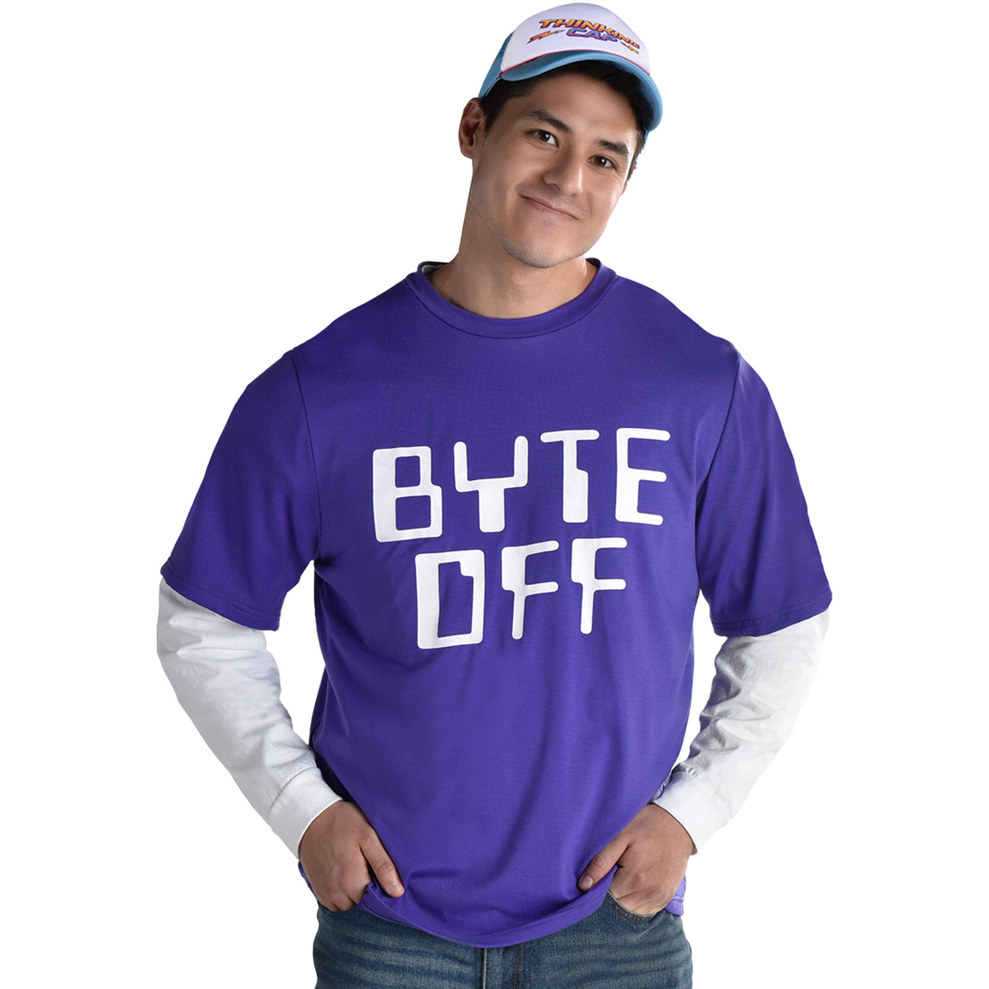 Adult Stranger Things 4: Dustin Byte Off Shirt