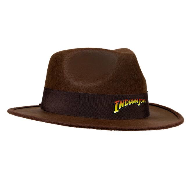 Child Indiana Jones Hat Halloween Costume Accessory, One Size Front_Three_Fourths_Angled_Right