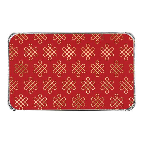 Lunar New Year Small Foil Pans and Lids, 6-pk