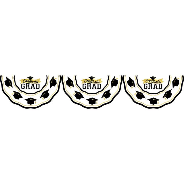 Guirlande de bordure métallique Achievement is Key Front_Flat