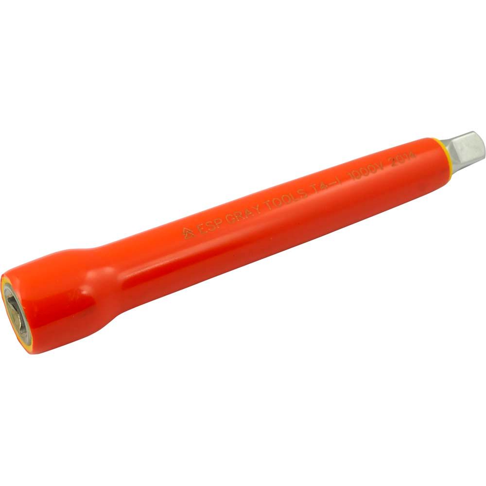 Gray Tools 1/2-in Drive Socket Extension, 1000V Insulated, 5-in Front_Angled_Left