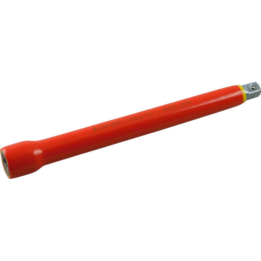 Gray Tools 1/2-in Drive Socket Extension, 1000V Insulated, 5-in Front_Three_Fourths_Angled_Left