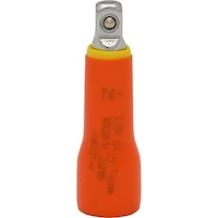 Gray Tools 1/4-in Drive Standard Length Socket, Assorted Sizes, 6 Point, 1000V Insulated