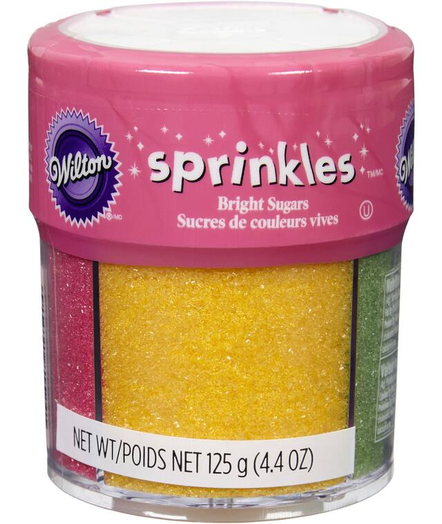 Mélange coloré de cristaux de sucre, 4,4 oz Front_Elevated