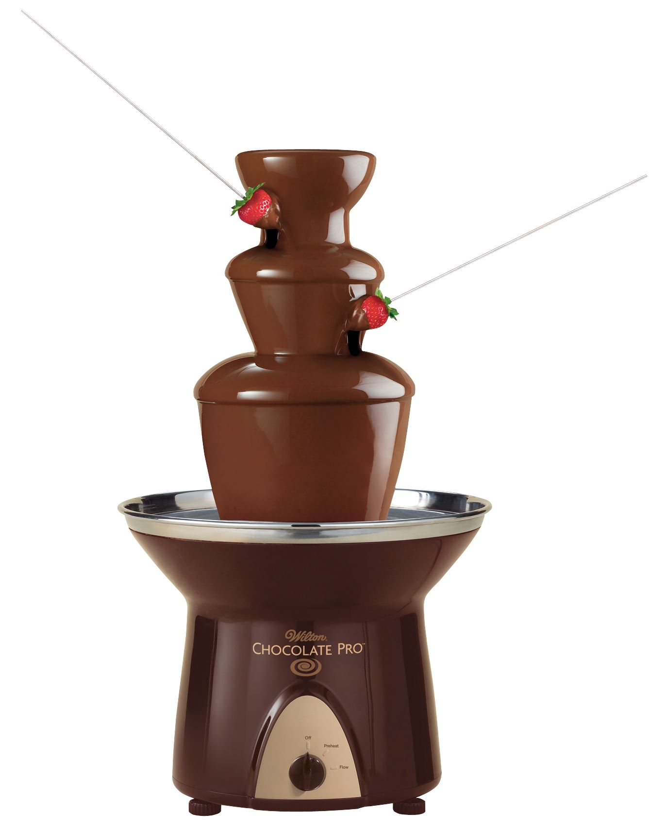 Wilton Chocolate Pro Fountain Fondue Chocolate, 2-lb Front_Flat