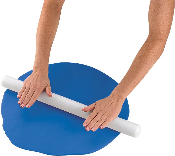 Wilton Decorator Preferred Blue Fondant Icing Overhead_Plunge