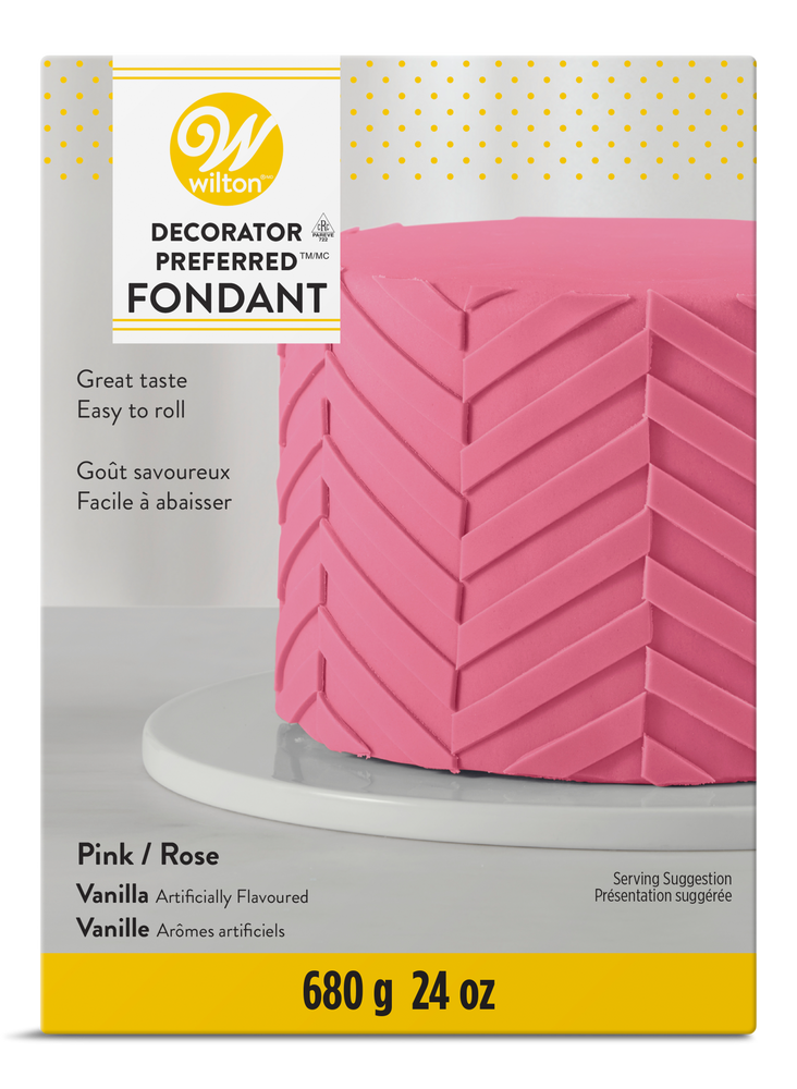 Wilton Decorator Preferred Pink Fondant Icing Party City