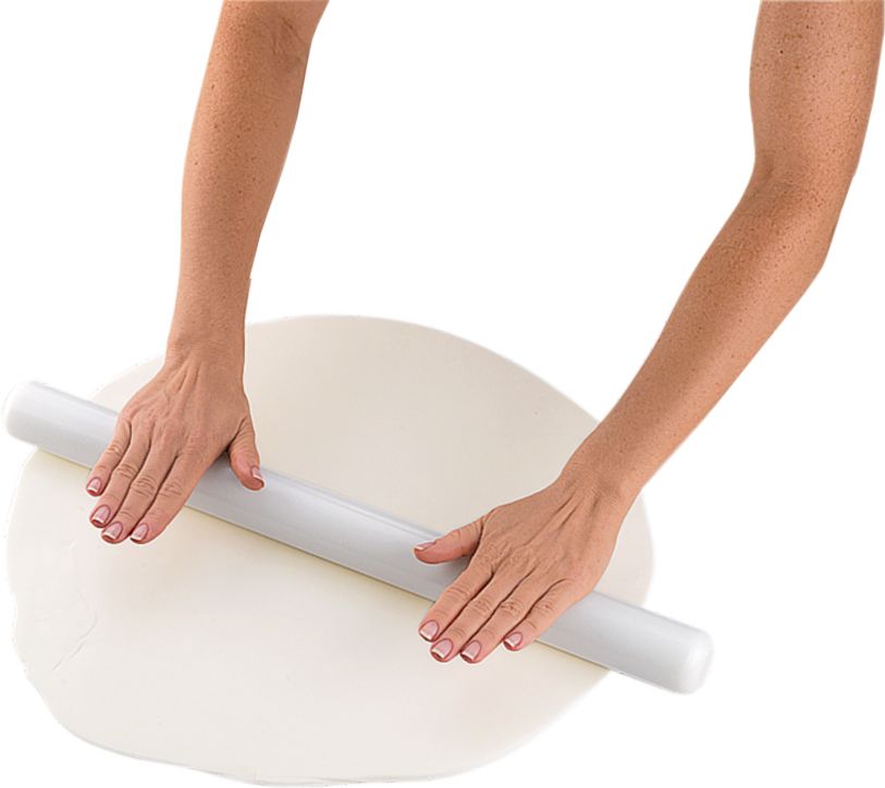 Wilton Decorator Preferred Edible Decorating Fondant Icing, White, 24-oz, Vanilla Artificially Flavoured, for Baking/Cake Decoration Overhead_Plunge