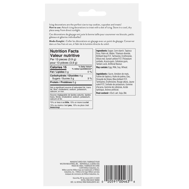 Wilton Royal Decoration Rainbow Daisy Party City