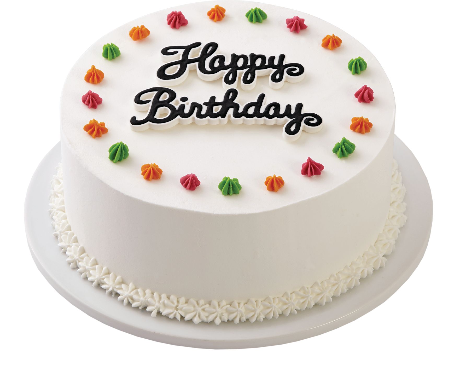 Wilton "Happy Birthday" Edible Letter Icing Decoration Sprinkles, Multi-Coloured, 1.41-oz, 22-pk, for Baking/Cake Decoration Overhead_Plunge