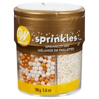 Wilton Pearlized Sprinkle Mix, 3.8-oz Front_Elevated