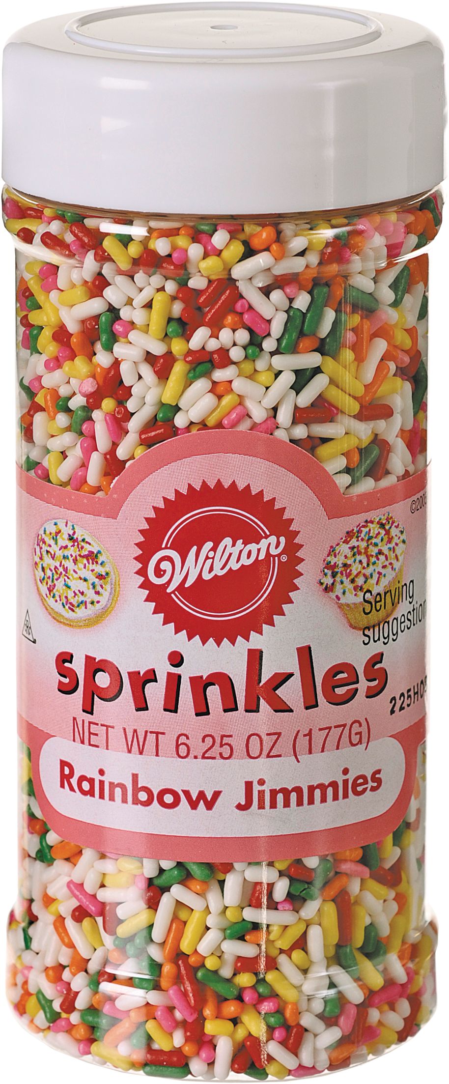 Rainbow Sprinkles, 6.3-oz Front_Elevated
