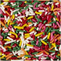 Vermicelles en sucre arc-en-ciel de Wilton, 10 oz CloseUp