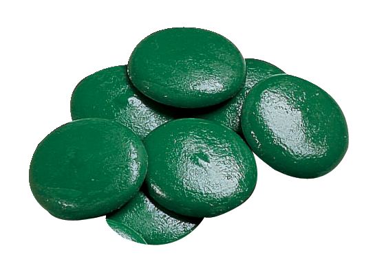 Wilton Green Candy Melts Candy Overhead_Plunge