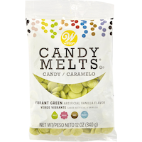 Wilton Light Cocoa Candy Melts Candy Front_Flat