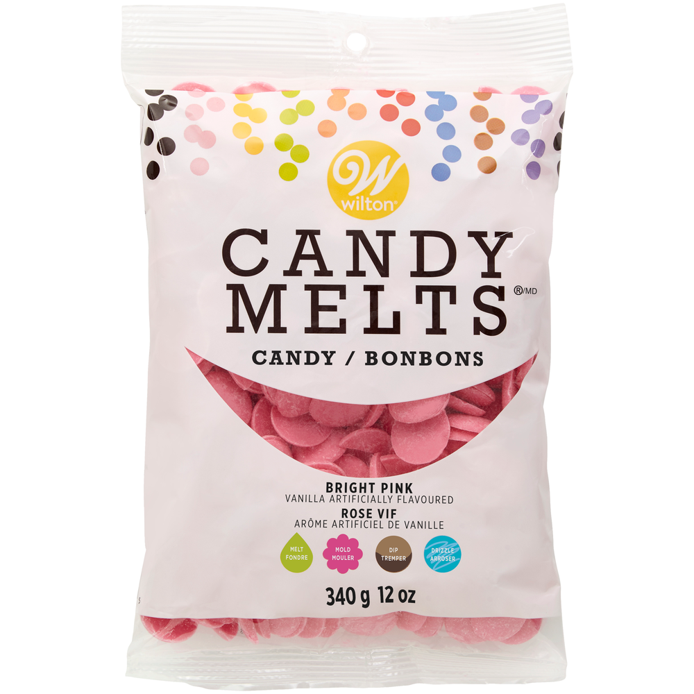 Wilton - Bright Pink Candy Melts