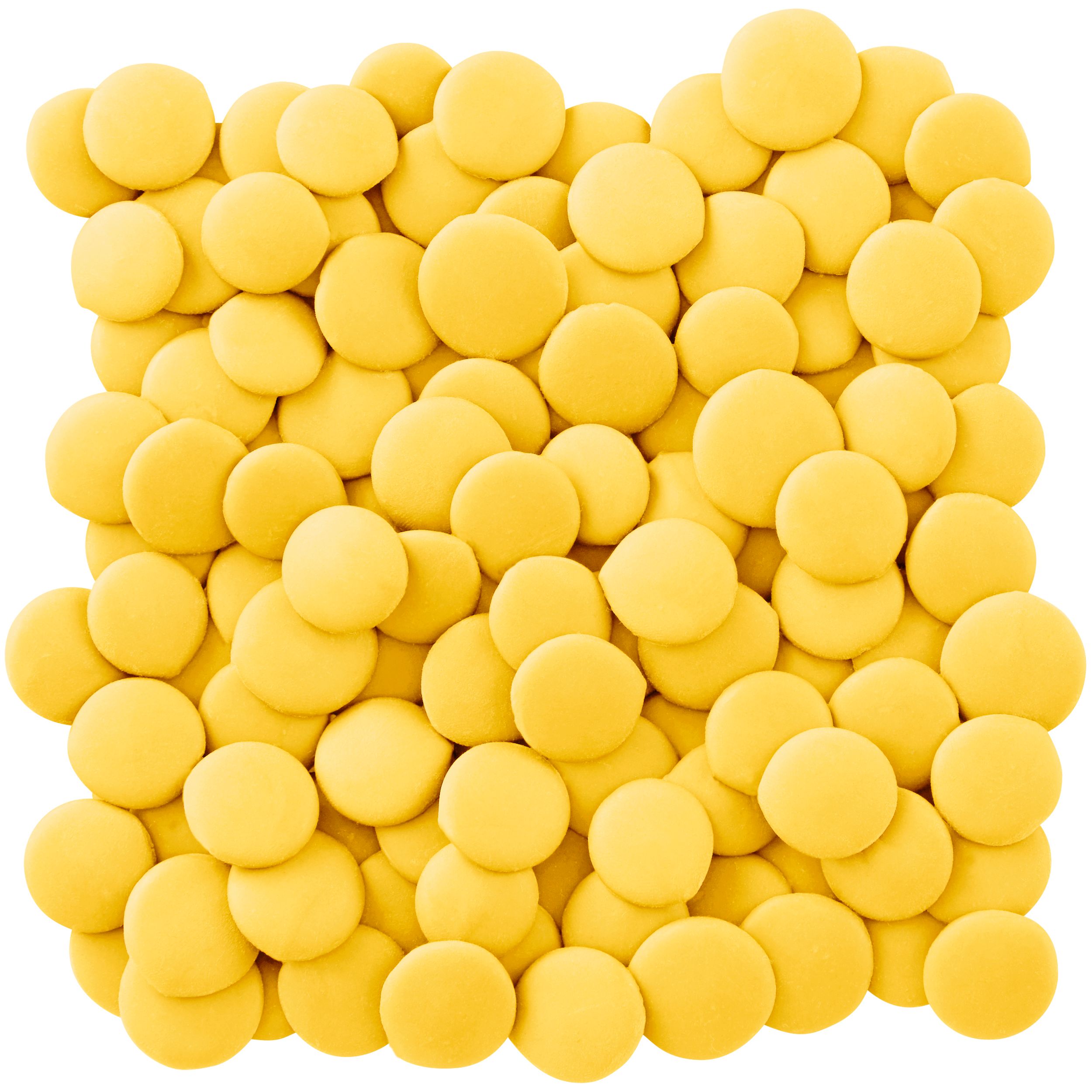 Wilton Yellow Candy Melts, 12-oz, 15-pk Overhead_Flat