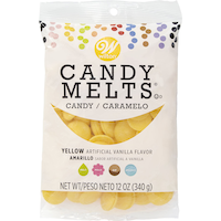 Wilton Yellow Candy Melts, 12-oz, 15-pk Front_Flat