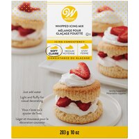 Mélange à glaçage fouetté Wilton, blanc, 10 oz Front_Flat