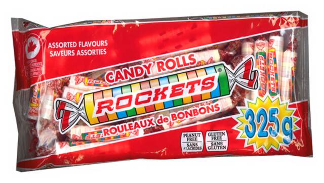 Smarties Rockets Candy Rolls, Assorted Fruits, Multi-Coloured, 14-pk, Hard Candy, for Birthday/Party Favour/Halloween Front_Flat