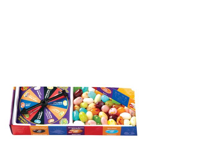 Jelly Belly BeanBoozled Mystery Jelly Beans, Good/Bad Flavours, Multi-Coloured, 100-g, Chewy Candy, for Birthday/Party Favour Composite_or_Mixed