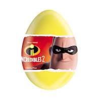 Zaini Incredibles 2 Surprise Chocolate Egg, 20-g Front_Flat