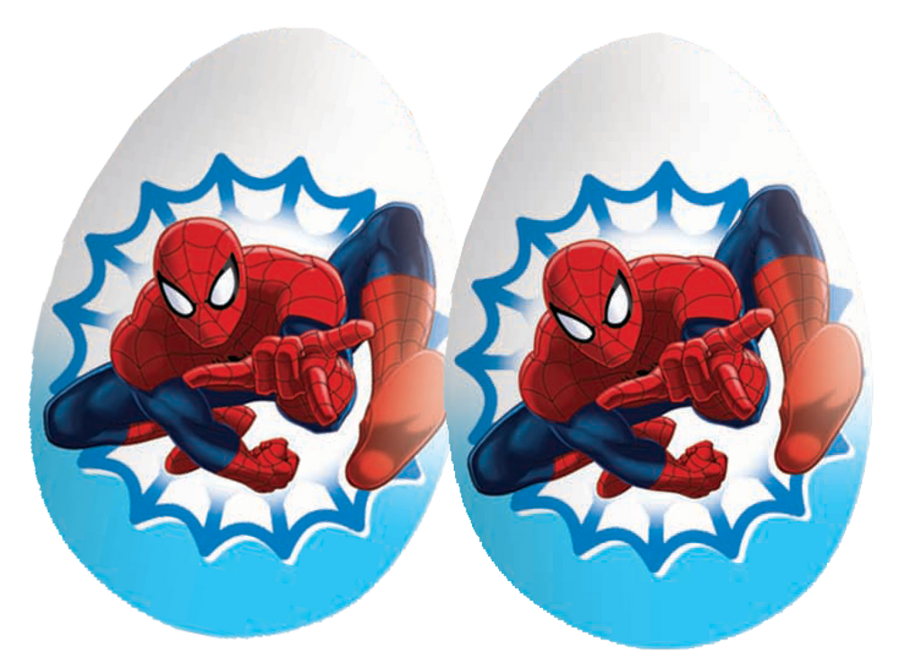 Zaini Spiderman Surprise Chocolate Egg, 20-g | Party City